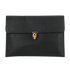 Skull Envelope Clutch, front view